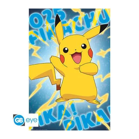 POKEMON - Poster Maxi 91.5x61 Foil - Pikachu-GBYDCO346