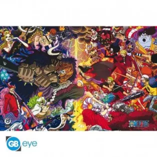 ONE PIECE - Poster Maxi 91.5x61 - 1000 logs Final Fight-GBYDCO011