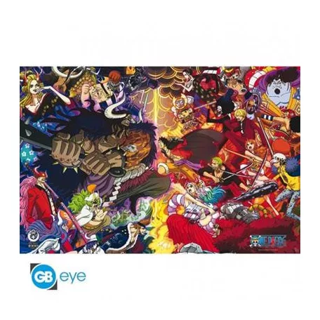 ONE PIECE - Poster Maxi 91.5x61 - 1000 logs Final Fight-GBYDCO011