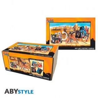 NARUTO SHIPPUDEN - Pck Mug320ml + Acryl® + Postcards "Naruto"-ABYPCK285