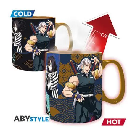 DEMON SLAYER - Mug HeatChange- 460ml- Hashira S2- cardboard-ABYMUGA513