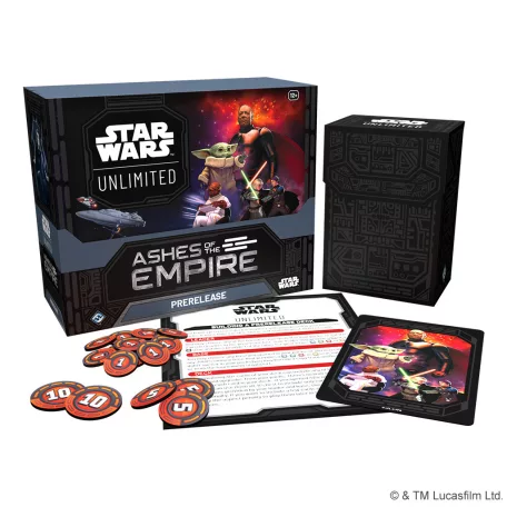 FFG - Star Wars: Unlimited - Ashes of the Empire Prerelease Box - EN-SWH0804en