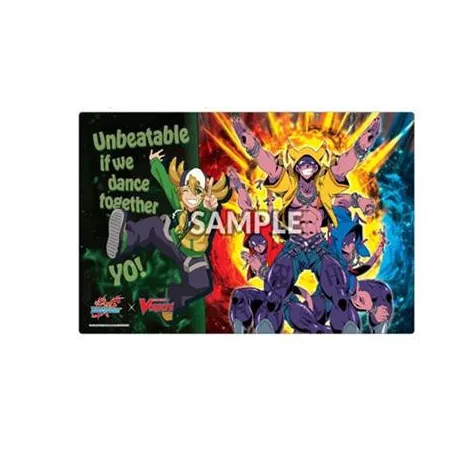 Bushi Supplies Rubber Playmat Vol. 14 Cardfight!! Vanguard x Future Card Buddyfight Tetsuya & Asmoda-BS-RPM14B