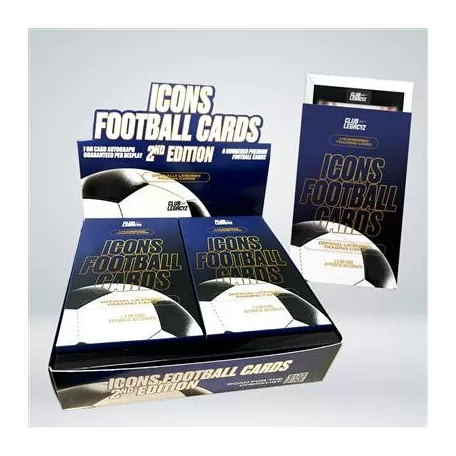 Club Legacyz Icons 2nd Edition Football Cards Box - EN-