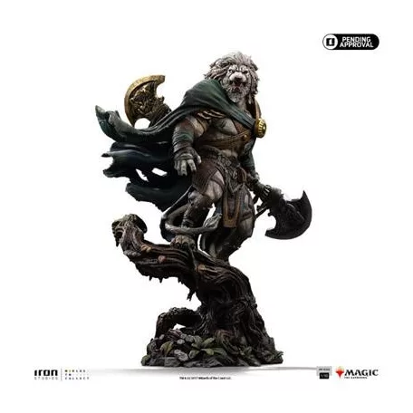 Ajani Goldmane Magic: The Gathering Art Scale 1/10-HASBR131125-10
