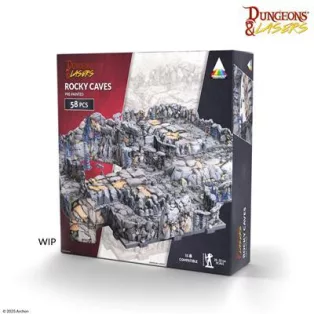 Dungeons & Lasers - Rocky Caves: Pre-Painted - EN-DNL0124