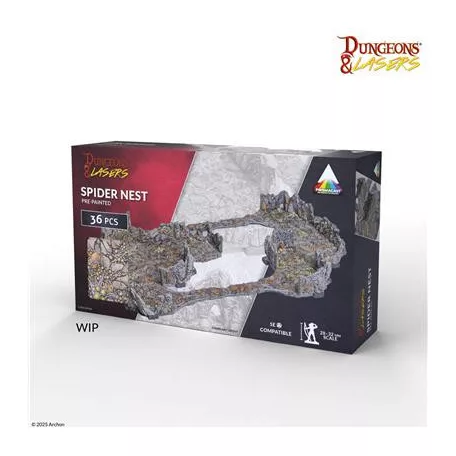 Dungeons & Lasers - Spider Nest: Pre-Painted - EN-DNL0126