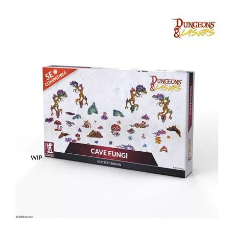 Dungeons & Lasers - Cave Fungi: Scatter Terrain - EN-DNL0132