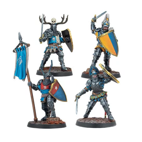 Warcrow Feudom Foot Knights - FR-WW05004-0058FR