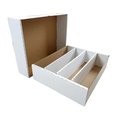 Cardbox / Fold-out Box with Lid for Storage of 4.000 Cards-KB4000