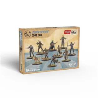 Fallout Miniatures: Wasteland Survivors Core Set (Plastic) - EN-MUH01620112