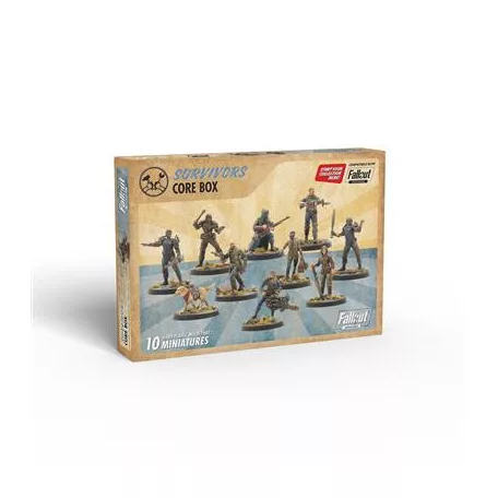 Fallout Miniatures: Wasteland Survivors Core Set (Plastic) - EN-MUH01620112