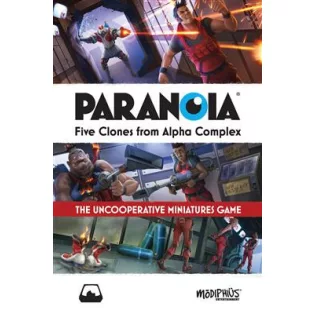 Paranoia Five Clones from Alpha Complex Book - EN-MUH087002