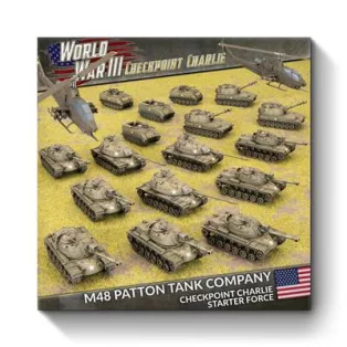 Checkpoint Charlie M48 Patton Tank Company (Plastic) - Limited Edition-TUSAB07