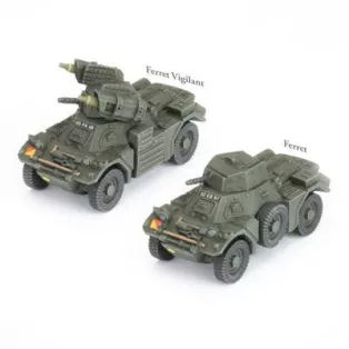 Checkpoint Charlie Ferret and Ferret Vigilant Scout Cars (x2)-TBR311