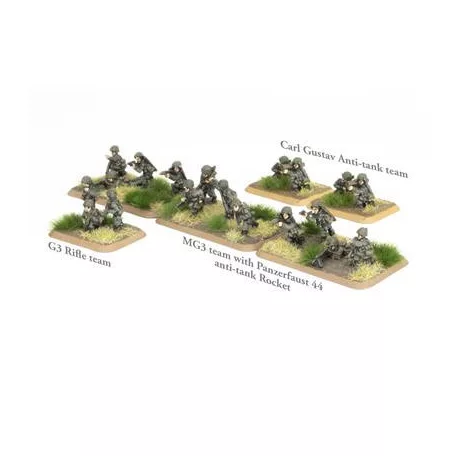 Checkpoint Charlie Panzergrenadier Platoon (x19 figures)-TGR722