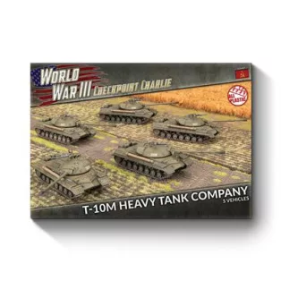 Checkpoint Charlie T-10M Heavy Tank Company (x5 Plastic)-TSBX37
