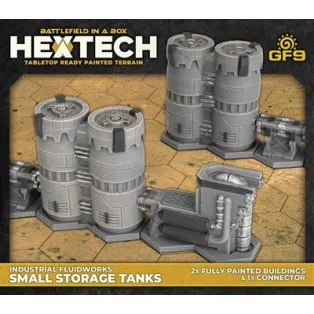 Industrial Fluidworks - Small Storage Tanks (x2)-HEXT40