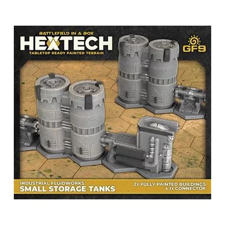 Industrial Fluidworks - Small Storage Tanks (x2)-HEXT40