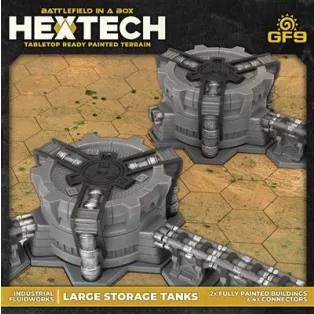 Industrial Fluidworks - Large Storage Tanks (x2)-HEXT41