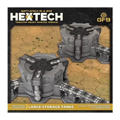 Industrial Fluidworks - Large Storage Tanks (x2)-HEXT41