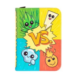 TCG Faux-Leather Battle Time Trading Card Binder - Small Version-LNX10005