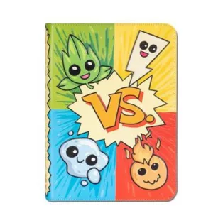 TCG Faux-Leather Battle Time Trading Card Binder - Large Version-LNX10004