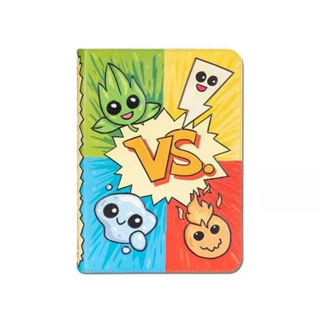 TCG Faux-Leather Battle Time Trading Card Binder - Large Version-LNX10004