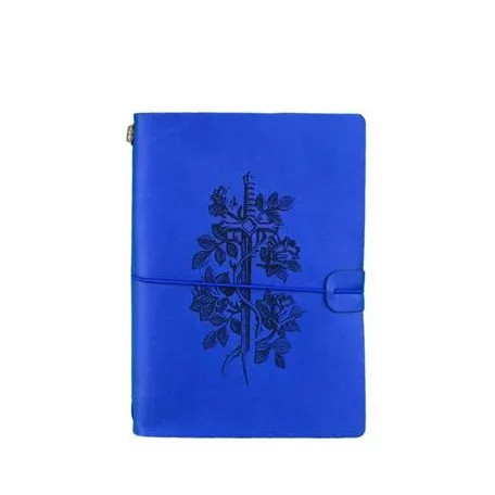 Character Journal - Blue - Sword and Rose-HRH02002