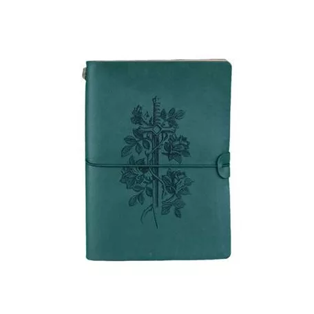 Character Journal - Green - Sword and Rose-HRH01002