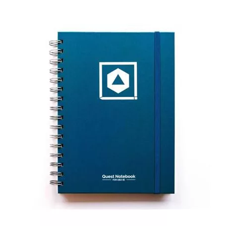 D&D Character Quest Notebook - Heroic Blue-RP026QN5B