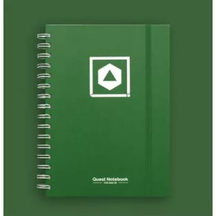 D&D Character Quest Notebook - Wild Green-RP026QN5G