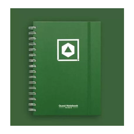 D&D Character Quest Notebook - Wild Green-RP026QN5G