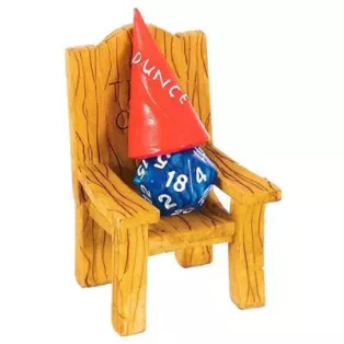 Dice Jail Chair & Dunce Hat-LNX04001