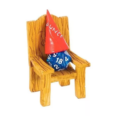 Dice Jail Chair & Dunce Hat-LNX04001