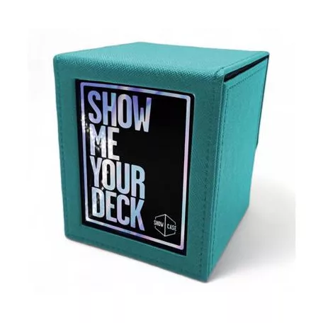 Showcase 100+ Deck Box - Teal-PWZ0010007