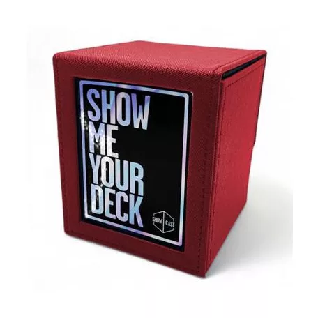 Showcase 100+ Deck Box - Red-PWZ0010002