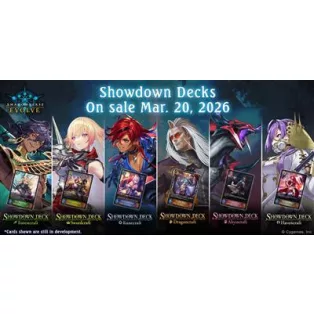 Shadowverse: Evolve - Showdown Deck: Forestcraft Display (6 Decks) - EN-SVEE-SDD01