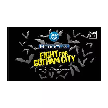 DC HeroClix: Fight for Gotham City Retail Chase Booster - EN-WZK84154