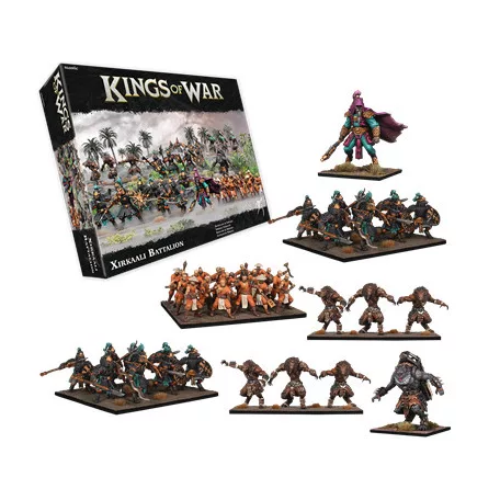 Kings of War 4th Ed. Xirkaali Battalion - EN-MGKWX101