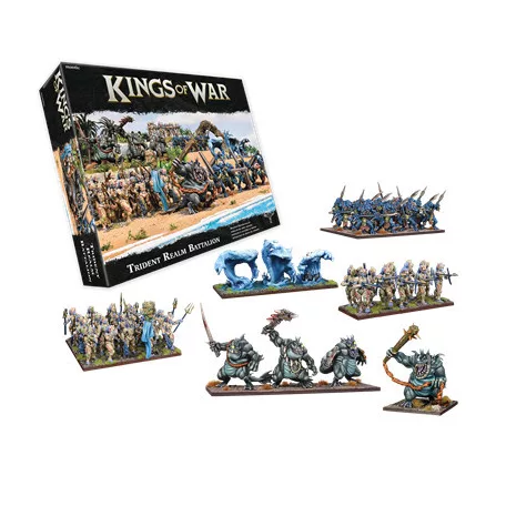 Kings of War 4th Ed. Trident Realm Battalion - EN-MGKWR109