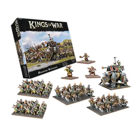Kings of War 4th Ed. Halfling Battalion - EN-MGKWHF105