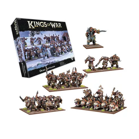 Kings of War 4th Ed. Ogre Battalion - EN-MGKWH113