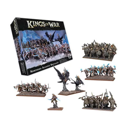 Kings of War 4th Ed. Northern Alliance Battalion - EN-MGKWL107