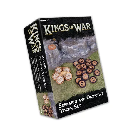 Kings of War 4th Ed. Scenario and Objective Token Set - EN-MGKWM136