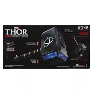 Marvel Legends Series Mjolnir Premium Electronic Roleplay Hammer with Light and Sound-C1881AS0