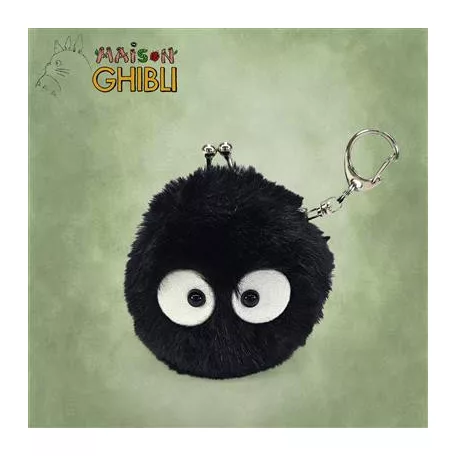 My Neighbor Totoro - Funwari mini coin purse Soot Sprite-S-5937