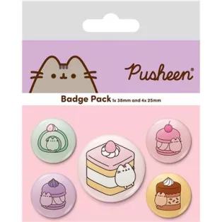 PUSHEEN (SWEETS) BADGE PACK-BP2404784