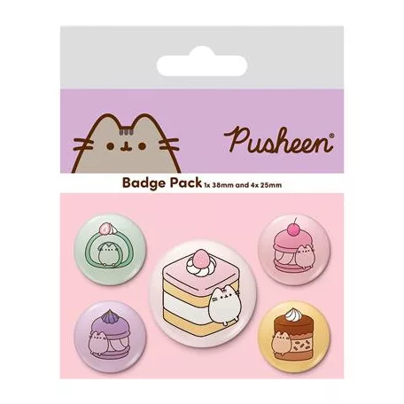 PUSHEEN (SWEETS) BADGE PACK-BP2404784