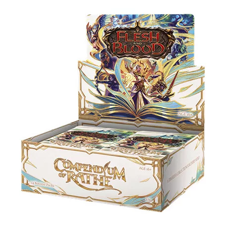Flesh & Blood TCG - Compendium of Rathe Booster Display (24 Packs) - FR-FAB2601-FR